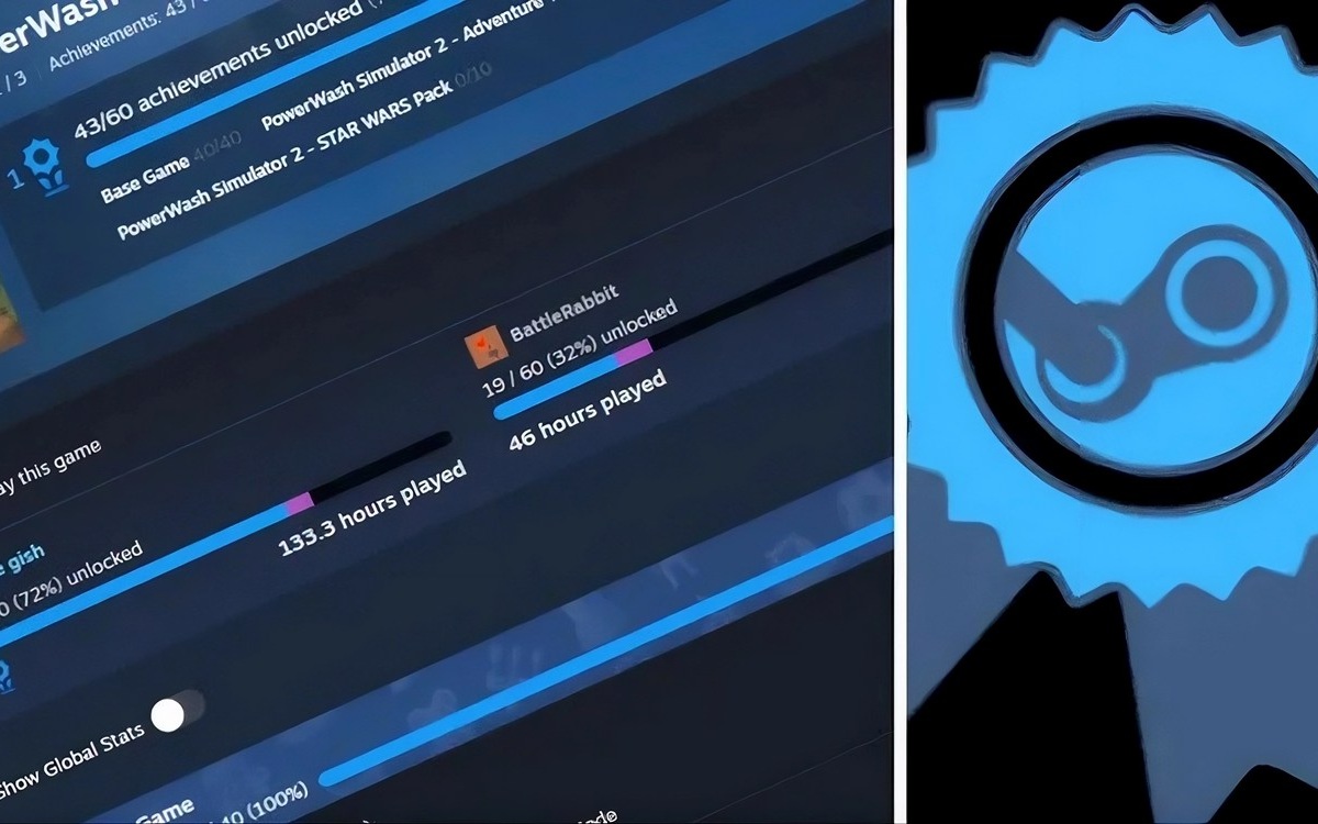 Steam reformula conquistas e separa DLCs e eventos do jogo base